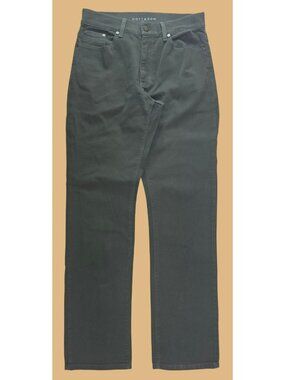 Mott & Bow Mens Straight Fit Pants 29x32 Green